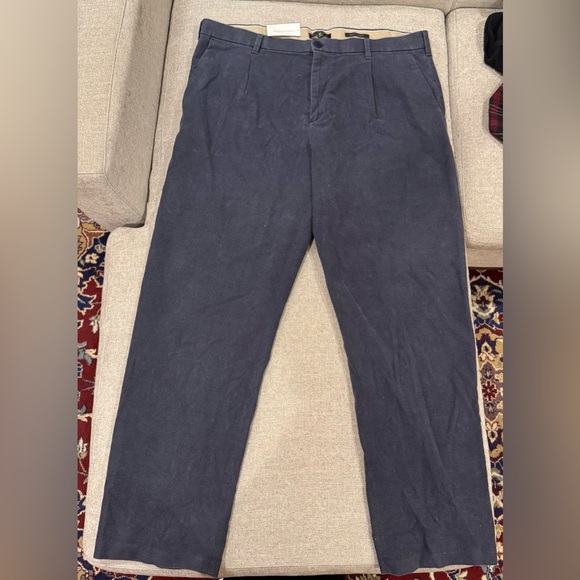 Banana Republic Men's Dark Blue Dress Pants - Picture 2 of 5